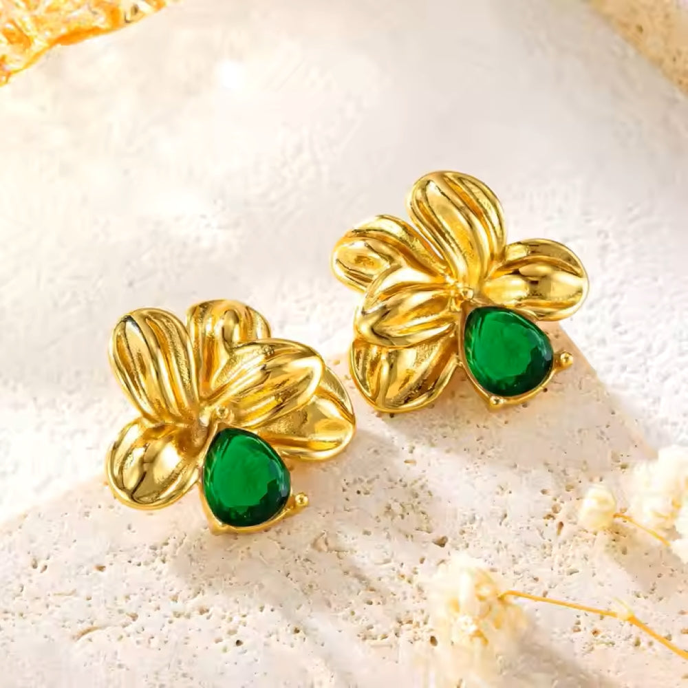 Jade Glow Earrings