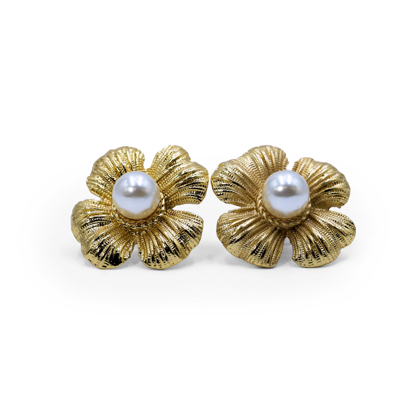 Pearl Fleur Studs