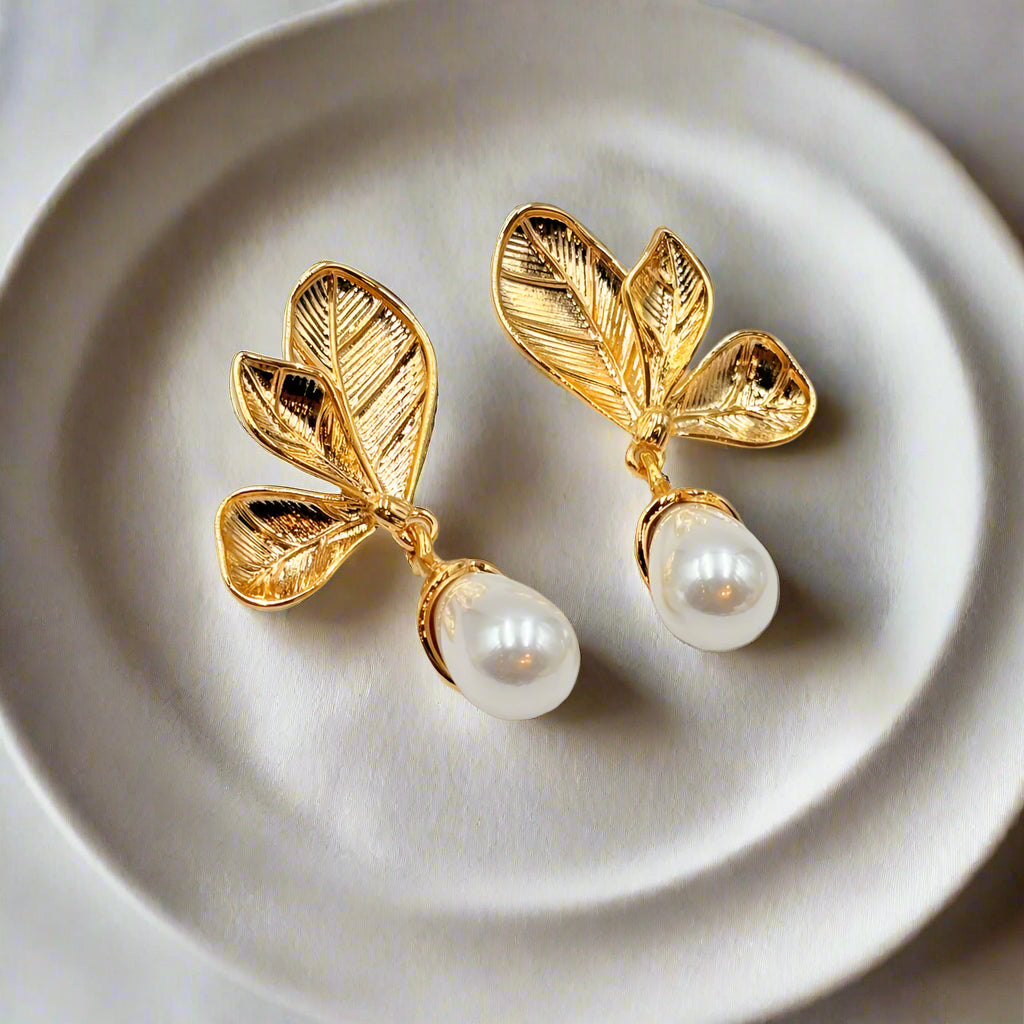 Opal Fern Earring