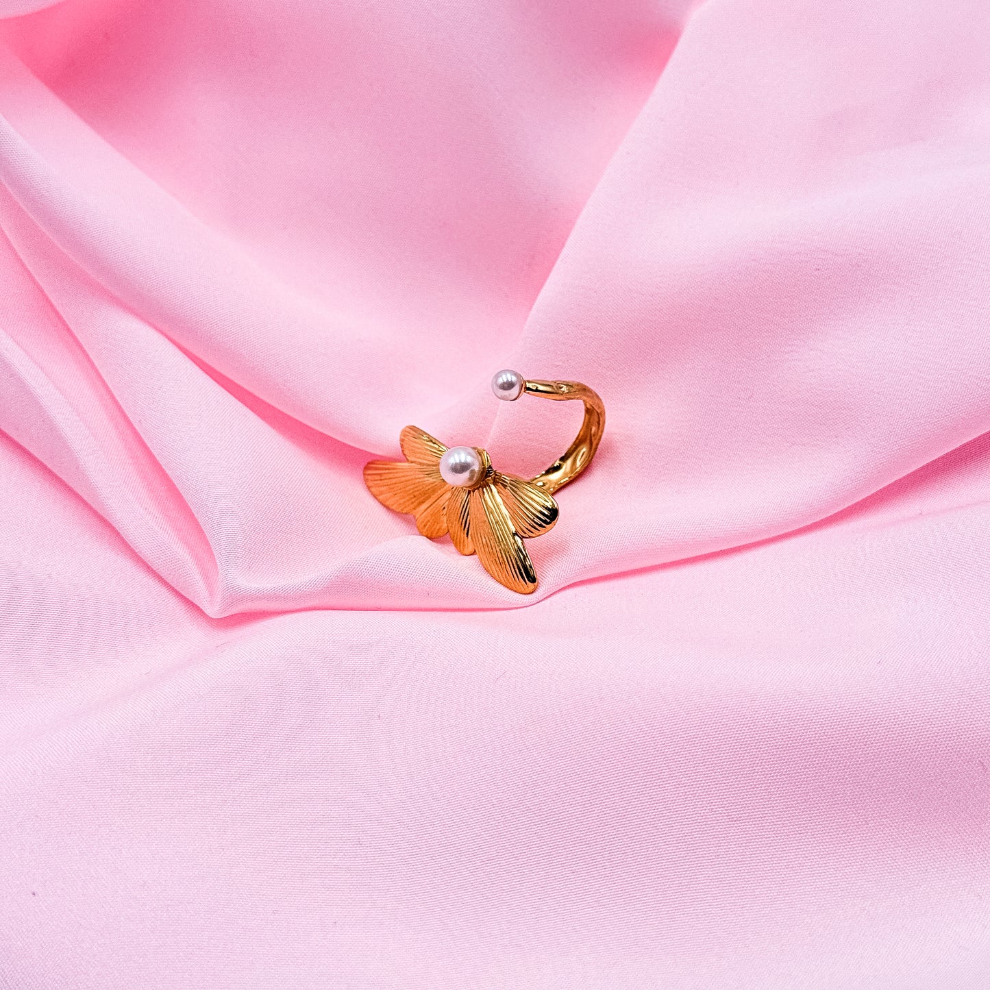 Radiant Fleur With Opal Glow