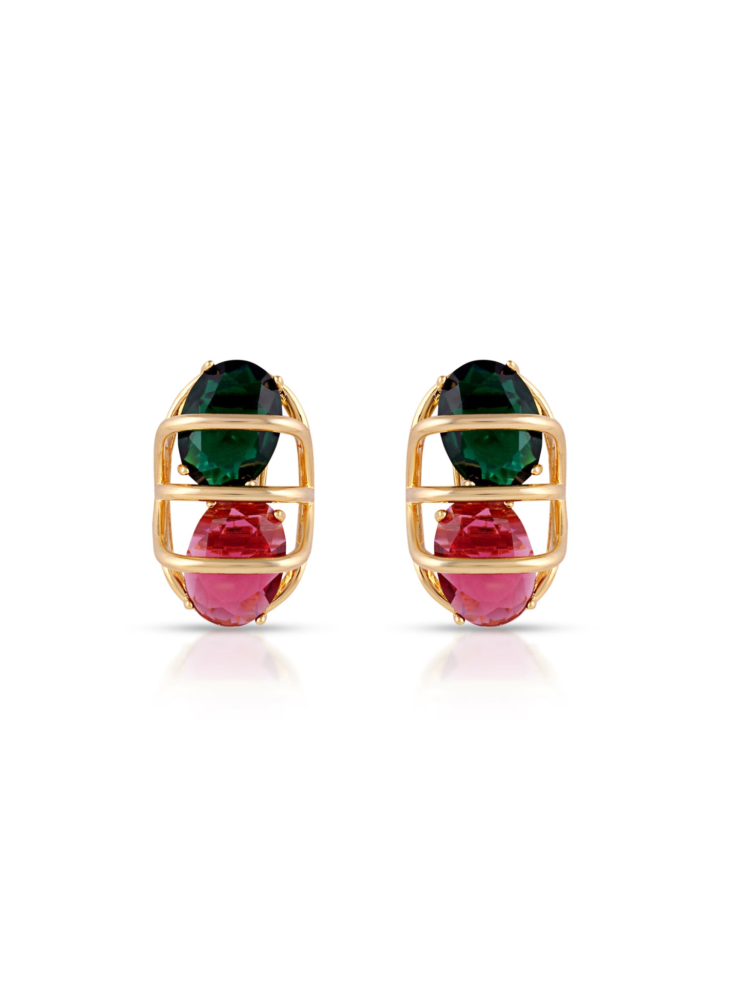 Dual Gold Plated Earrings