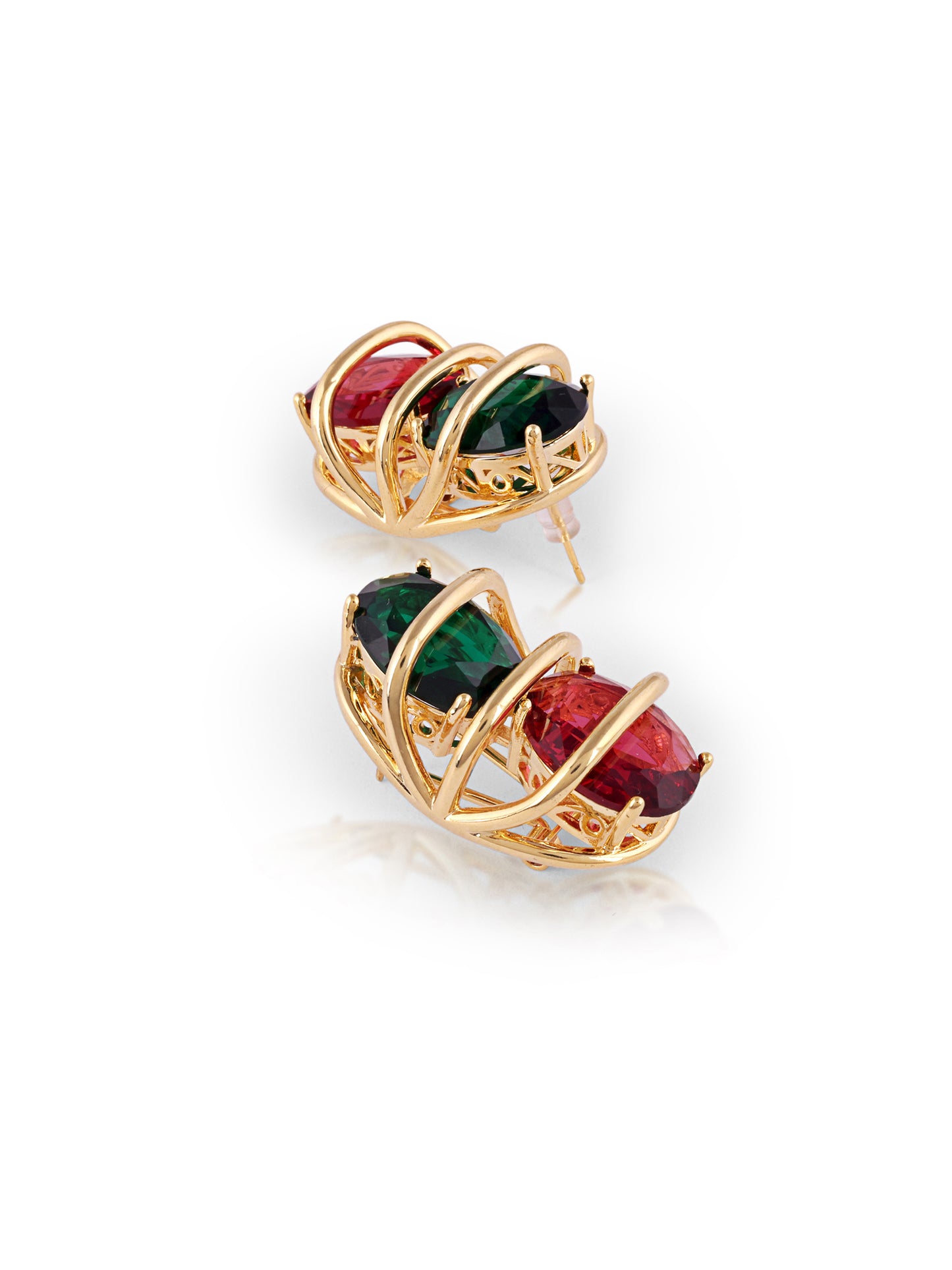 Dual Gold Plated Earrings