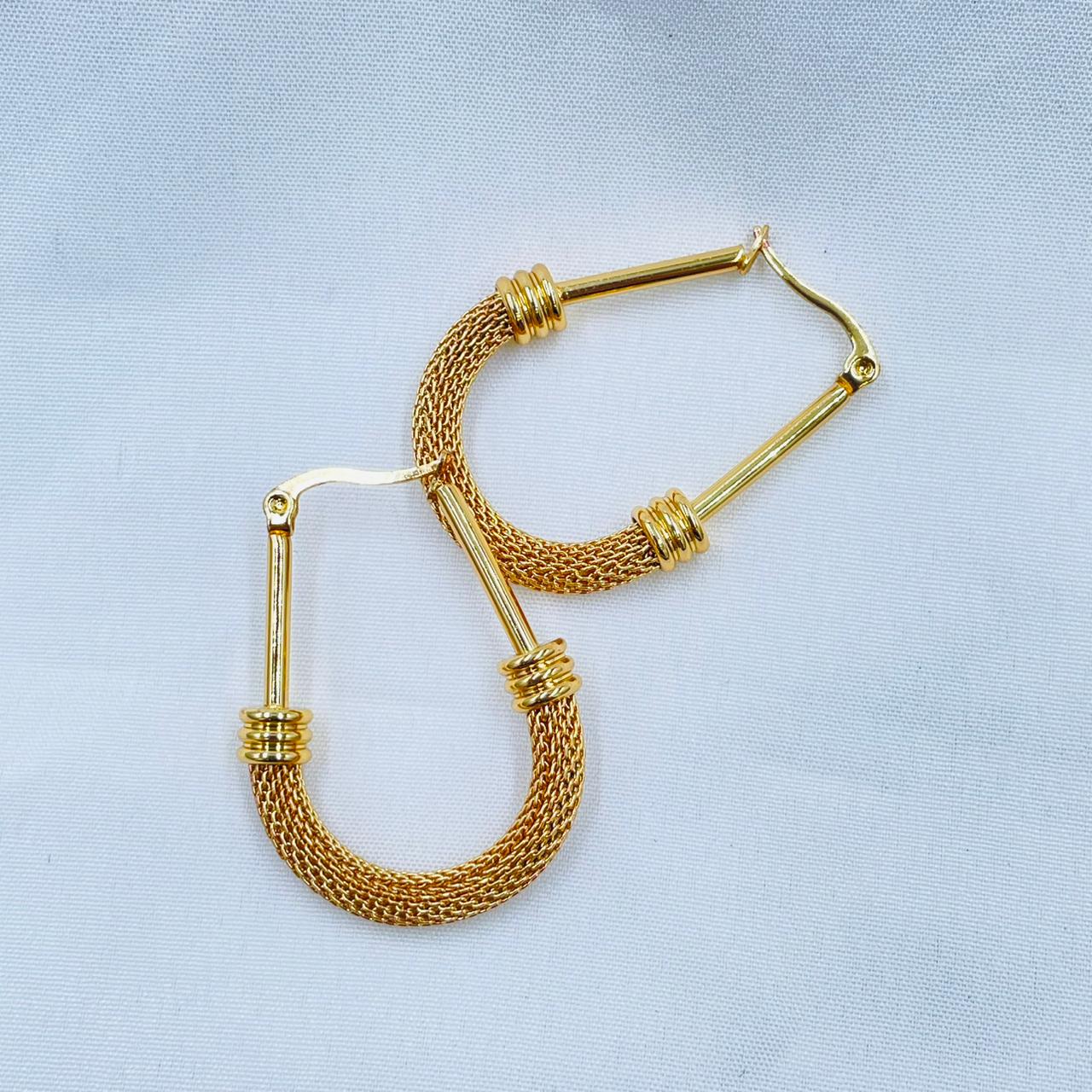 Mesh Glow Hoops