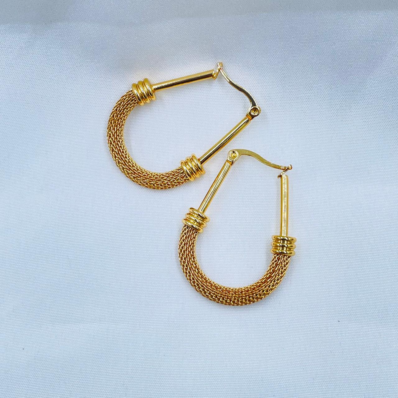 Mesh Glow Hoops