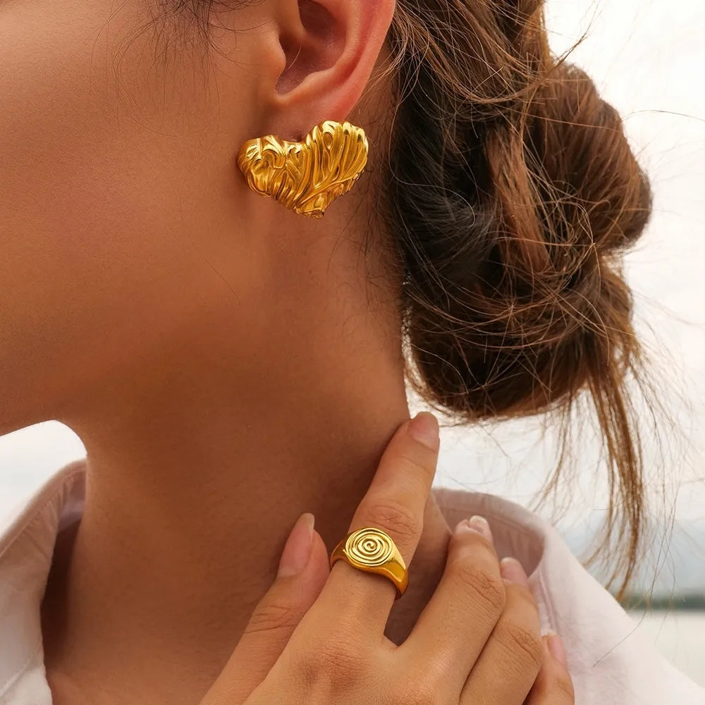 Heart Melt Earrings