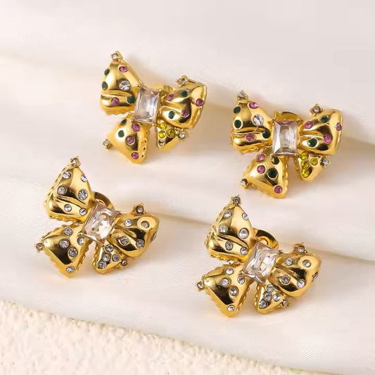 Bow Luxe Earrings