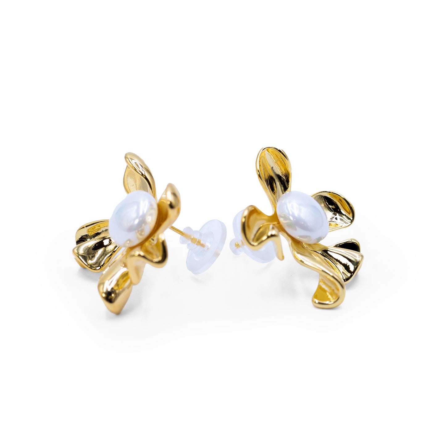 Pearl Blossom Earrings