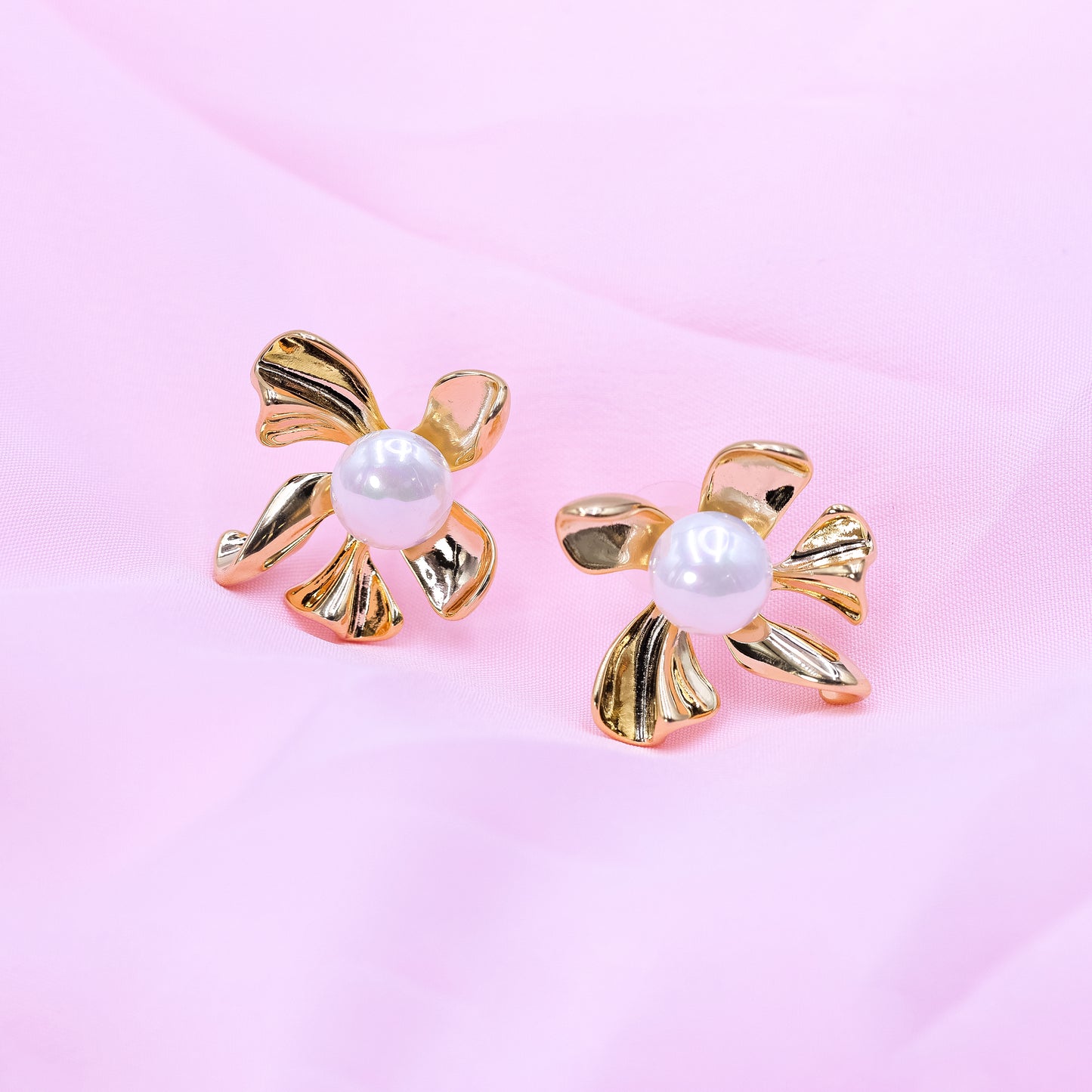 Pearl Blossom Earrings