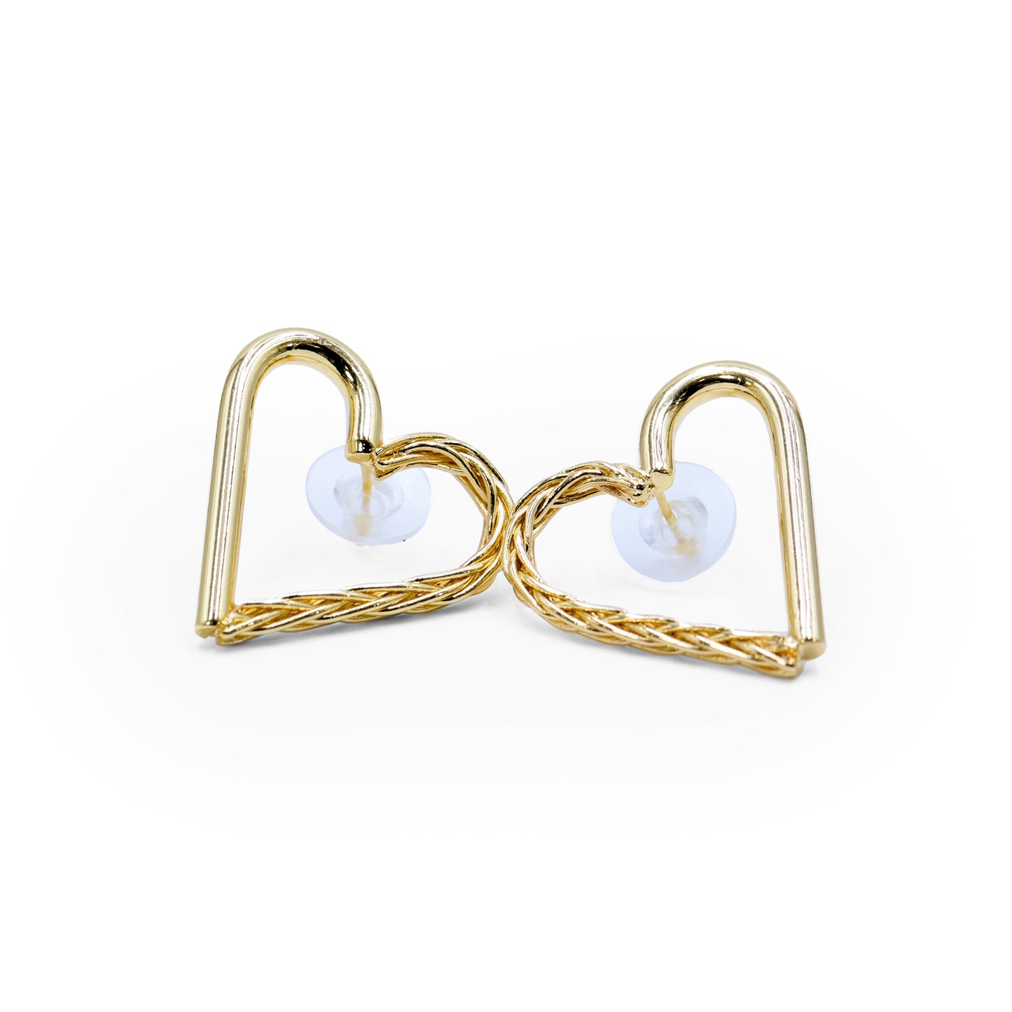 Mosaic Heart Studs