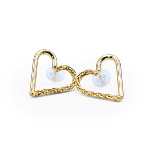 Mosaic Heart Studs