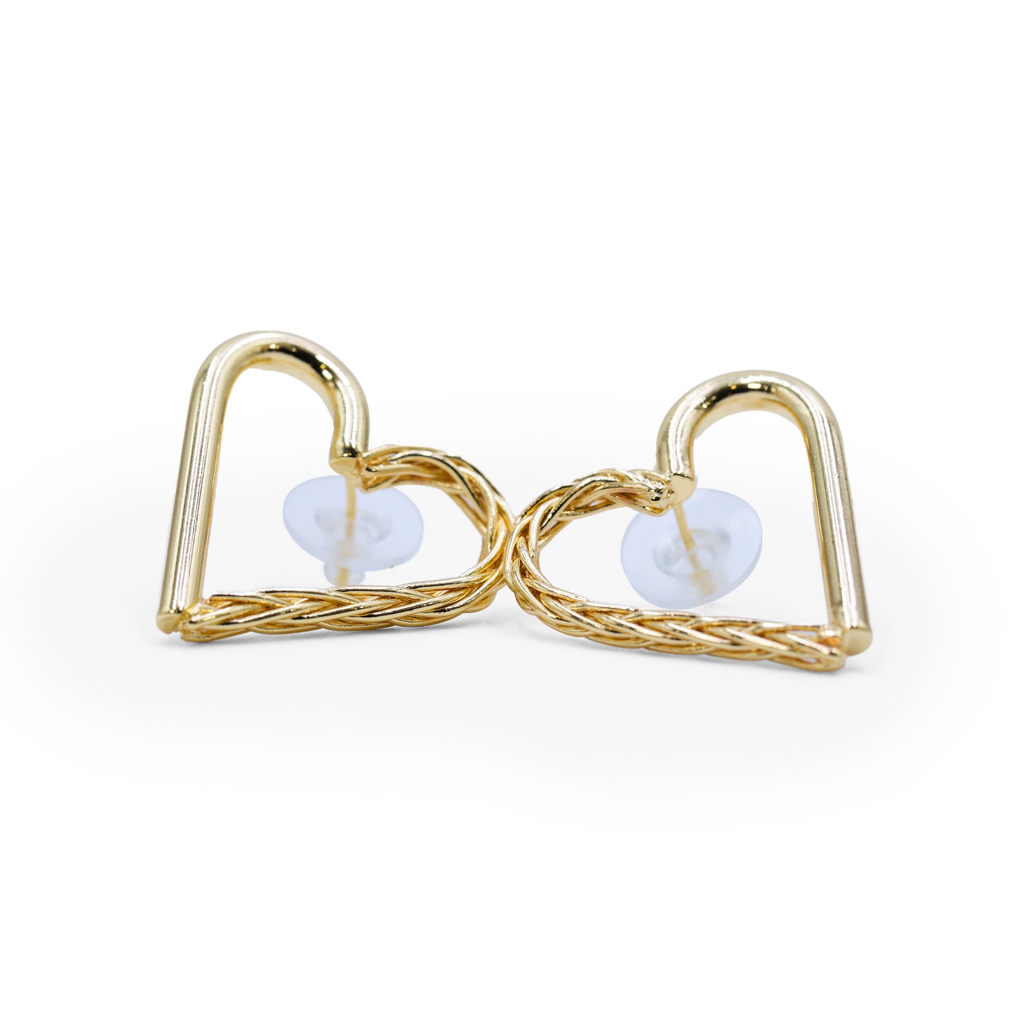 Mosaic Heart Studs