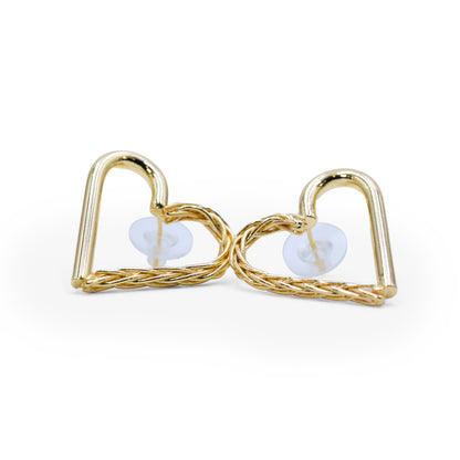 Mosaic Heart Studs