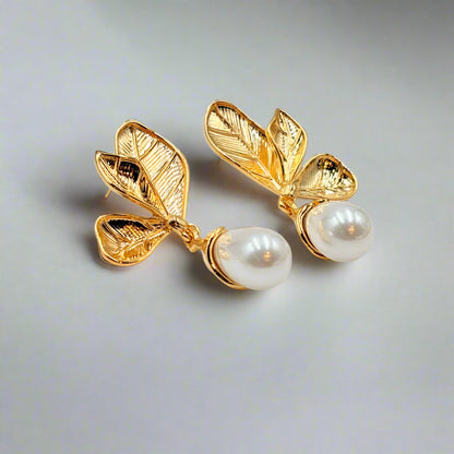 Opal Fern Earring