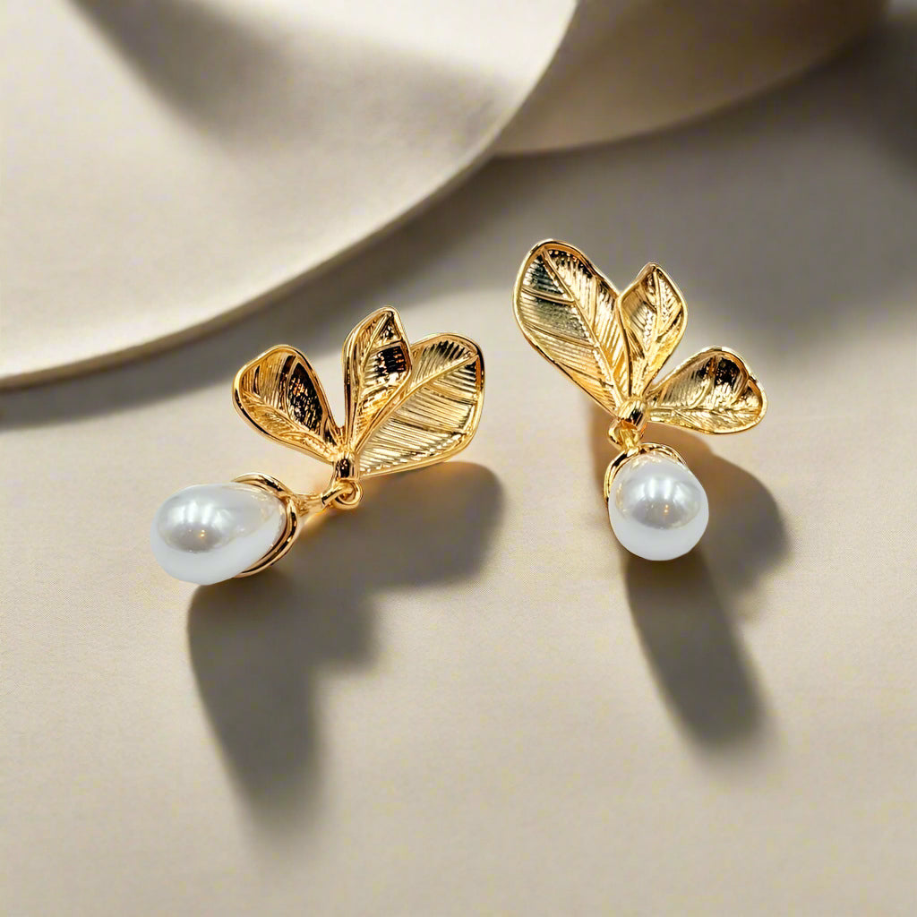 Opal Fern Earring