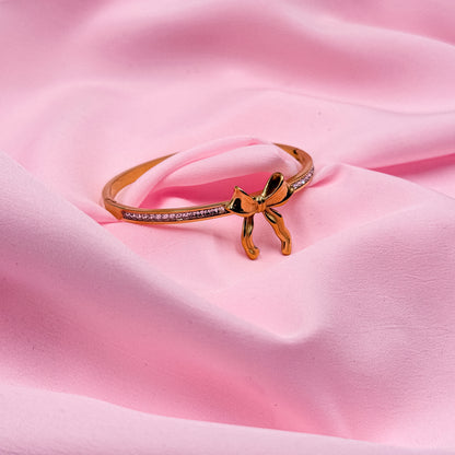Glittering Bow Bracelet