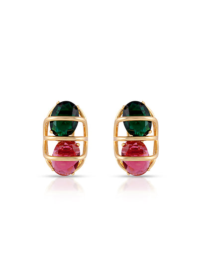 Dual Gold Plated Earrings