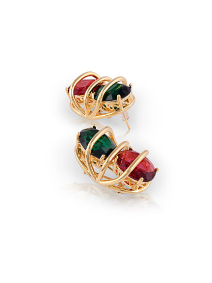 Dual Gold Plated Earrings