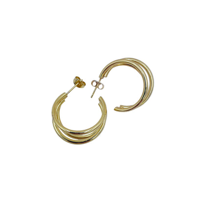 Triple Glow Hoops